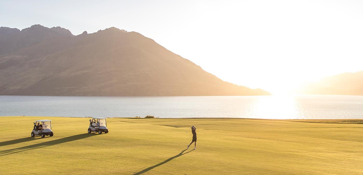 Golfing backdrops don’t get much more spectacular than at Jack’s Point