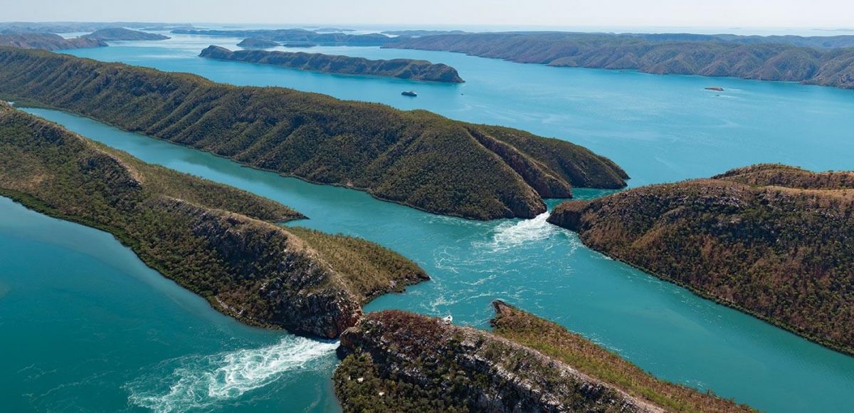 Explore the phenomenon that is the Horizontal Waterfalls on a PONANT expedition