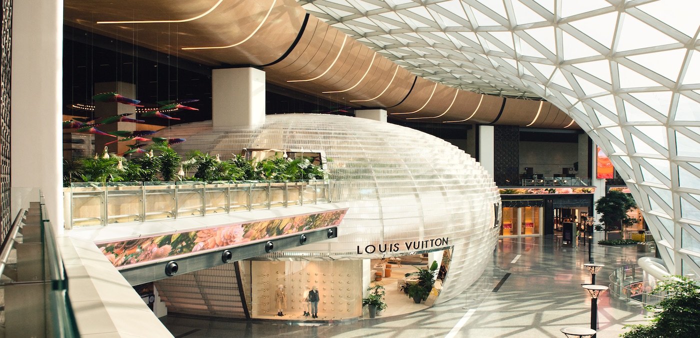 Louis Vuitton store at Doha Airport