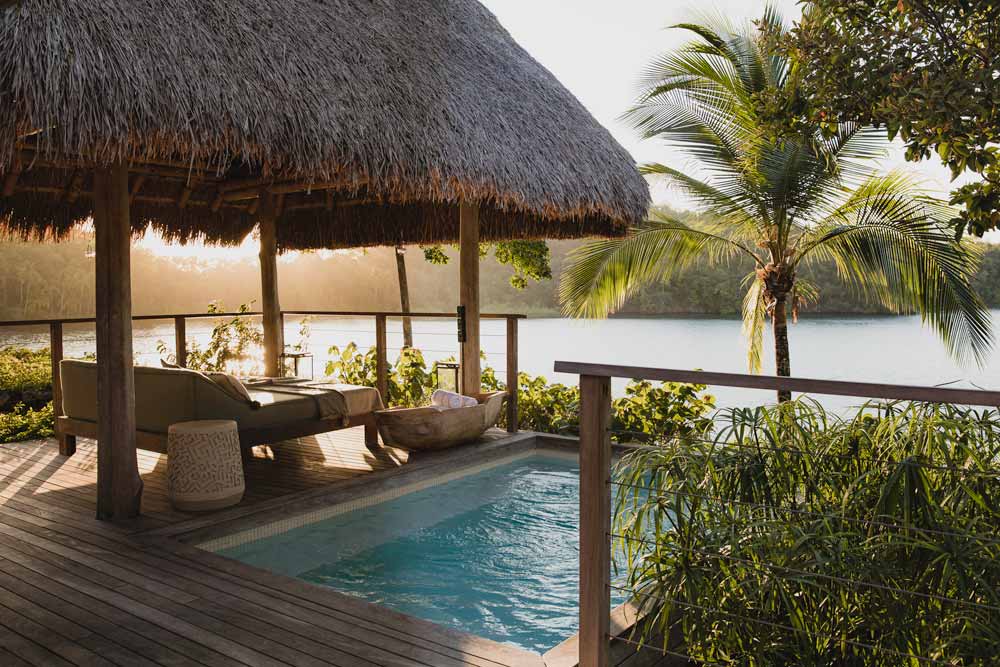 Islas Secas, Panama, luxury eco-lodge