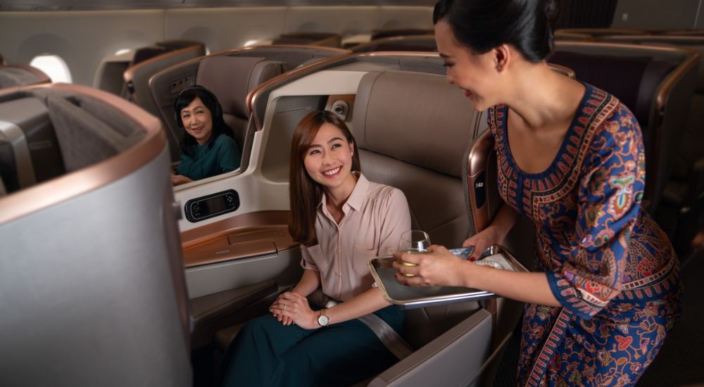 Singapore Airlines cabin service