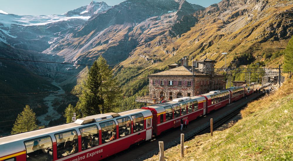 Alp Gruem Bernina Express