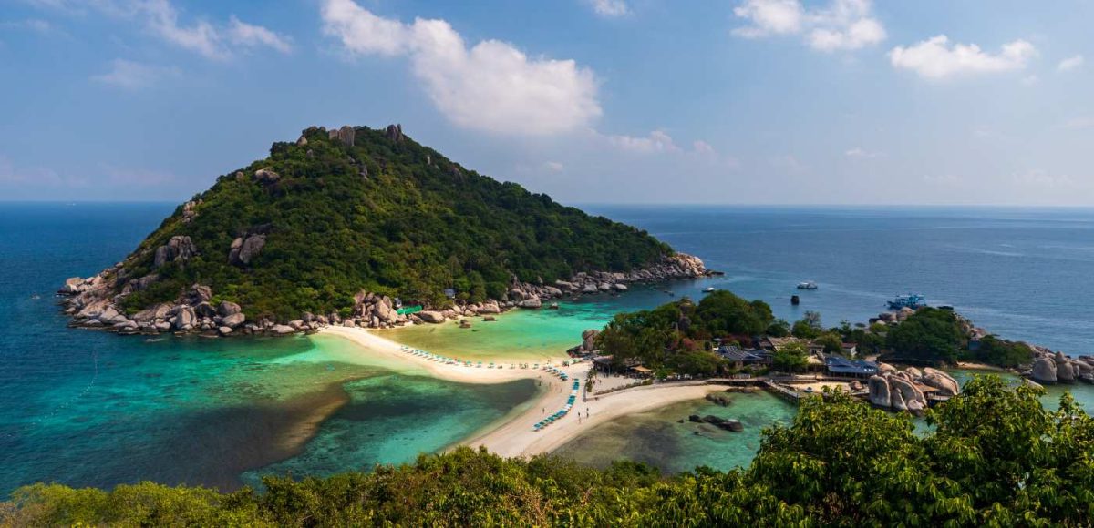 Ko Nang Yuan is an eco travel desination in Thailand