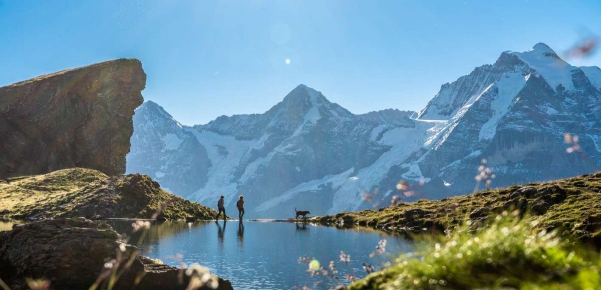 Hike the terrain in Switzerland