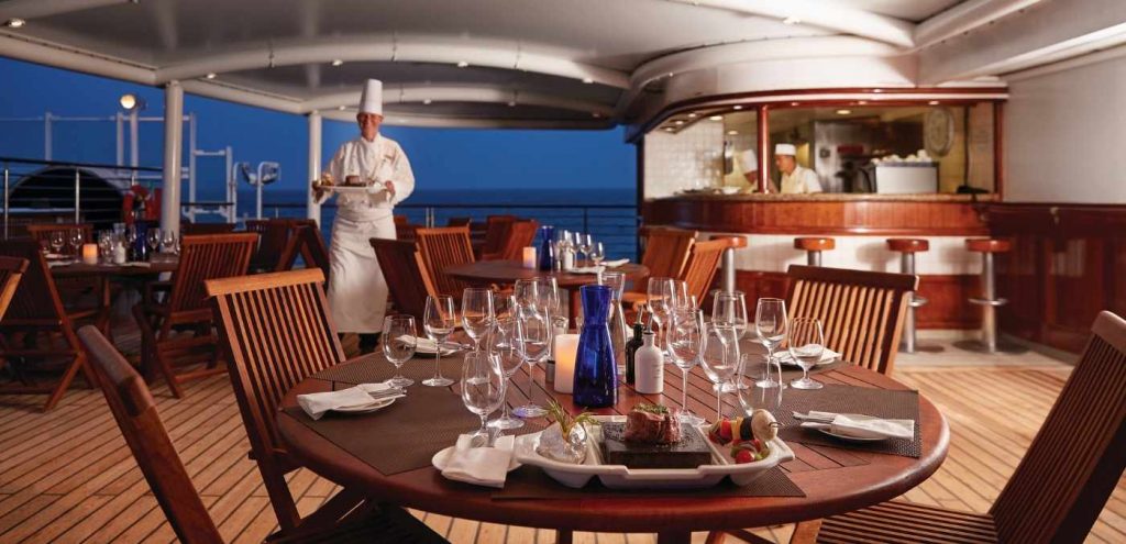 Expect to be pampered with Silversea when you cruising the Kimberley