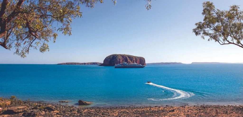 Relax back knowing you're in the hands of experts with A&K when you are cruising the Kimberley